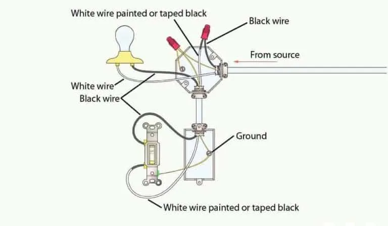 Wiring Diagram For Single Pole Light Switch