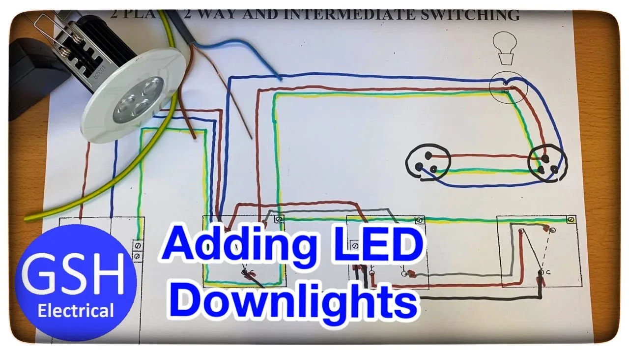 Wiring Diagram For Spotlights In Ceiling