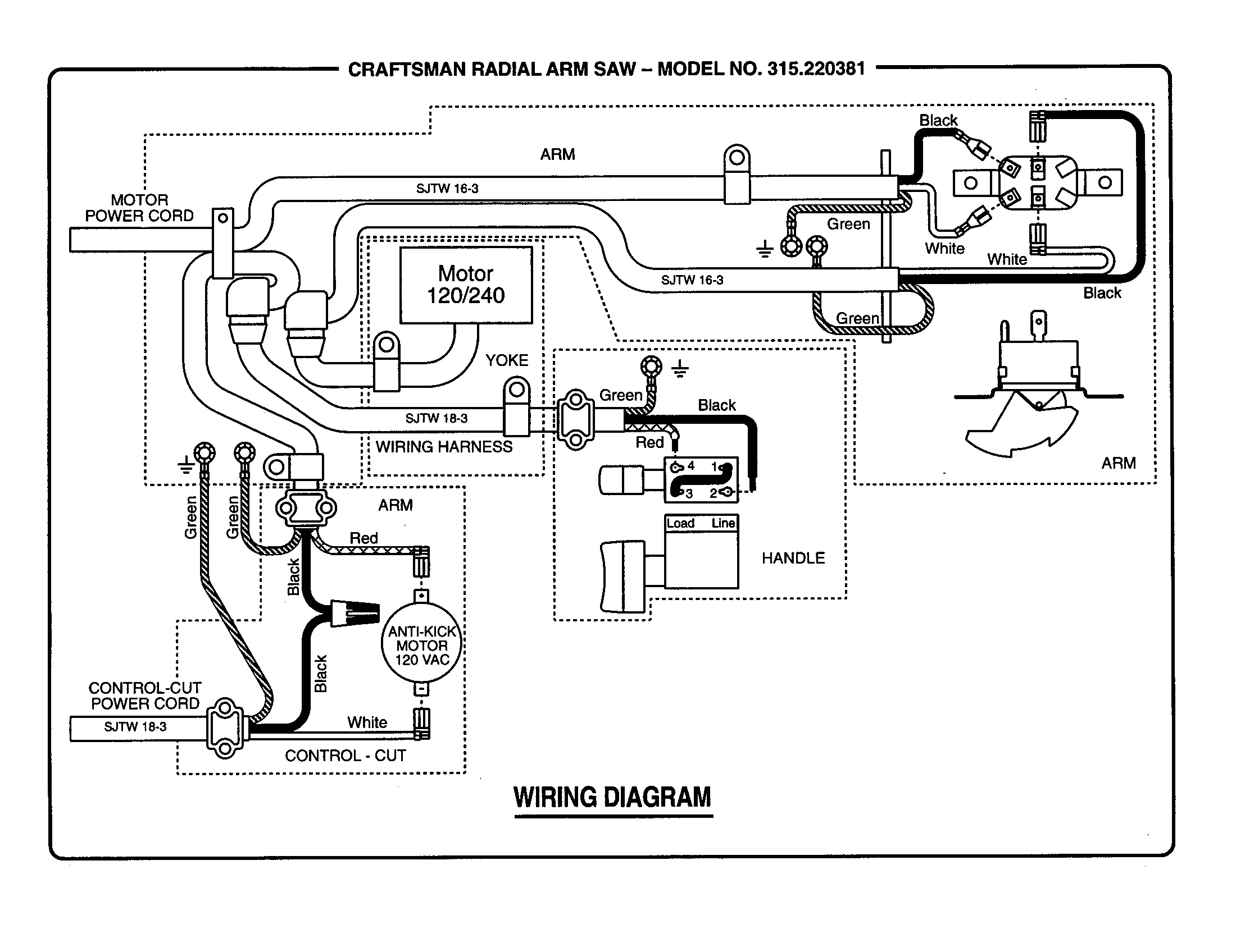 Wiring Diagram For Table Saw Wiring Diagram