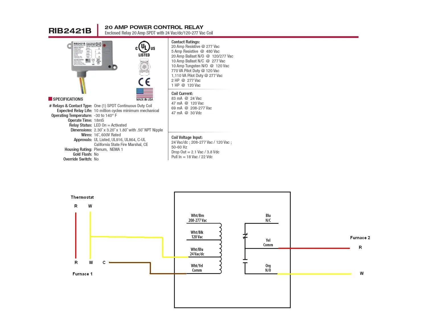 Wiring Diagram Older Furnace Heater Relay