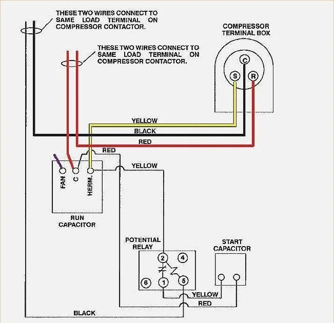 Wiring Diagram Potential Relay