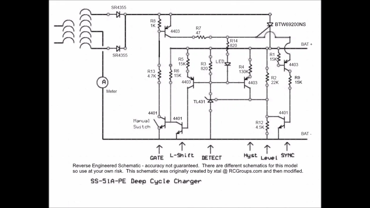 Wiring Diagram Schumacher Battery Charger Schematic Inspiresio