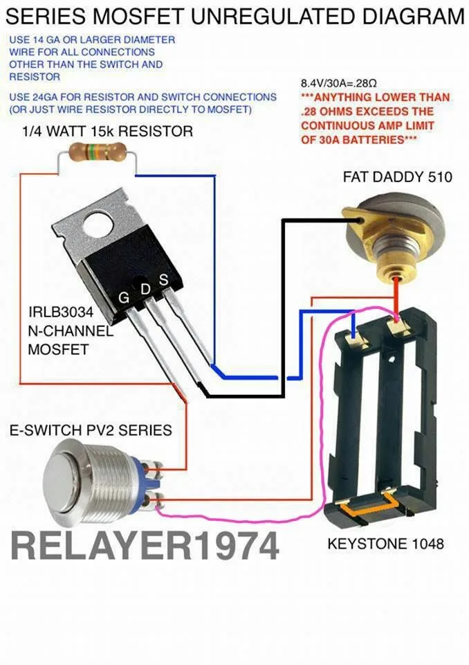 Wiring Diagram Series Parallel Mod Vape