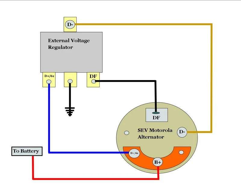 Wiring Diagram Voltage Regulator