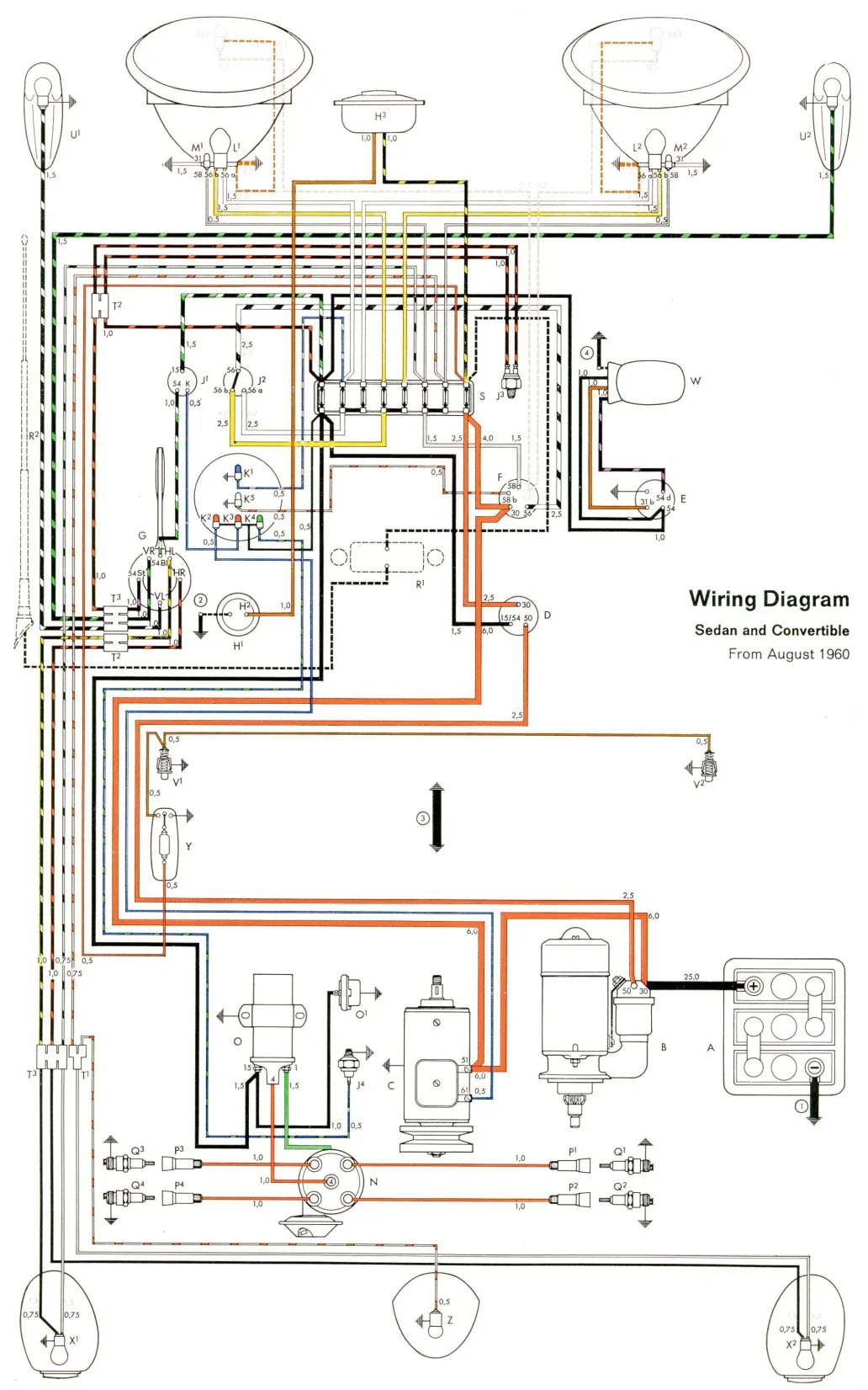 Wiring Diagram Vw Beetle 1974 Wiring Diagram