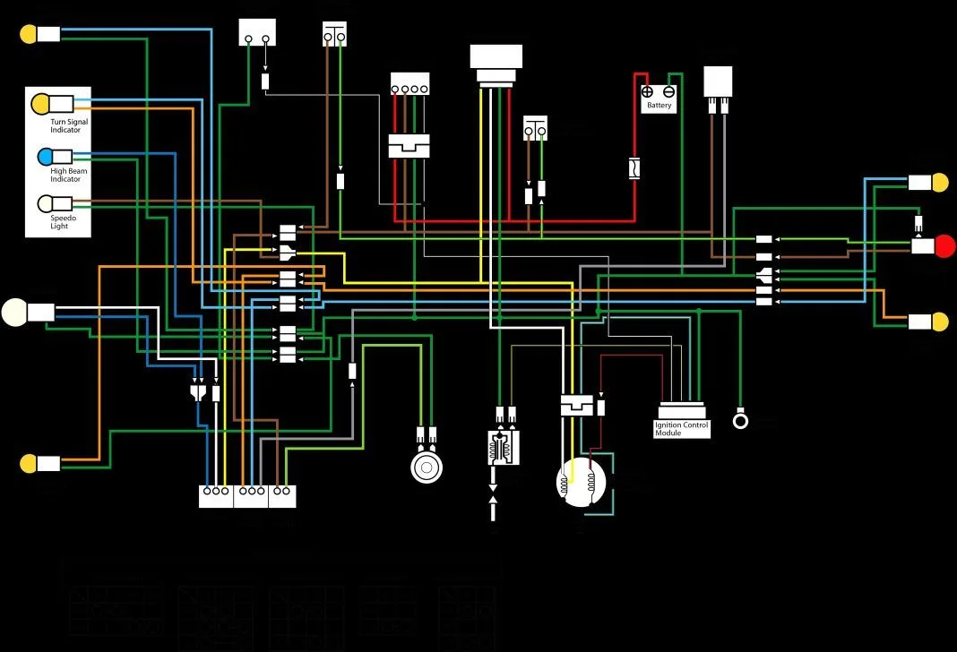 Wiring Diagram Xrm 125 Fi 15 Simple Wiring Diagram Of Motorcycle Honda Xrm 125 Technique