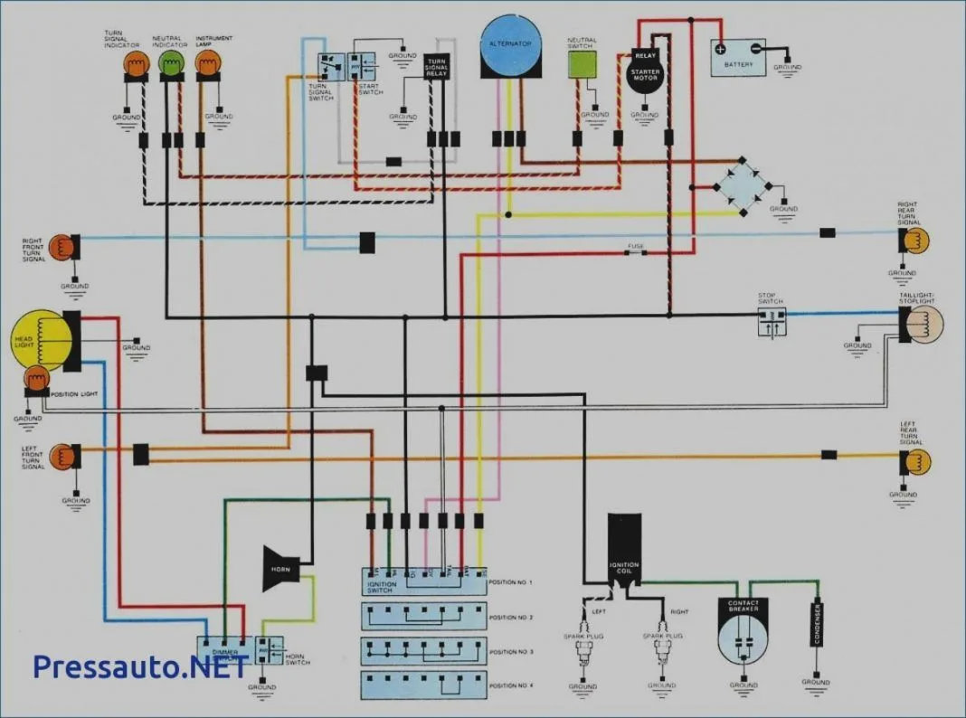 Wiring Diagram Xrm 125 Fi 15 Simple Wiring Diagram Of Motorcycle Honda Xrm 125 Technique