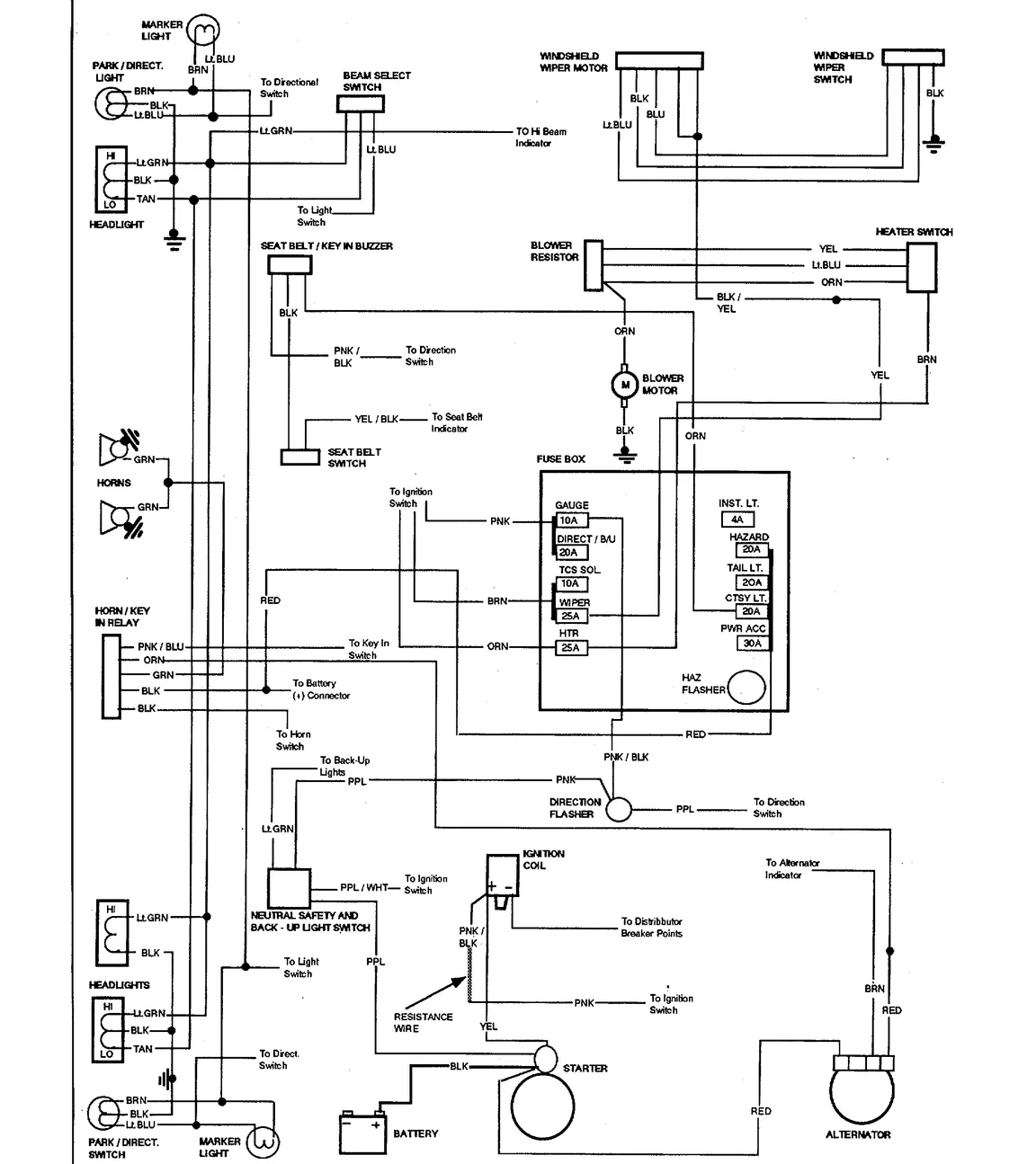 Wiring Diagrams 59 60 64 88 El Camino Central Forum