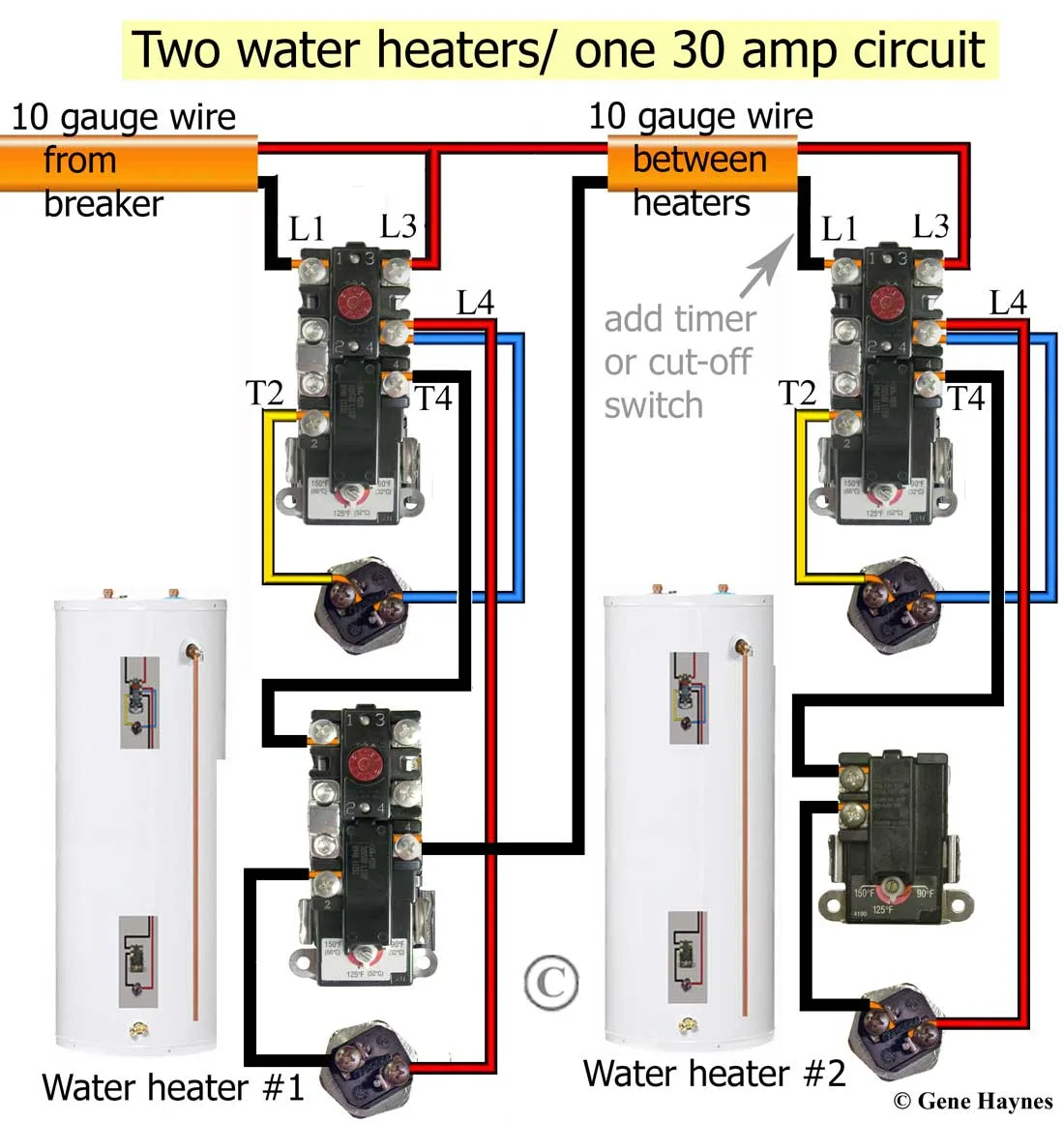 Wiring Electric Water Heater