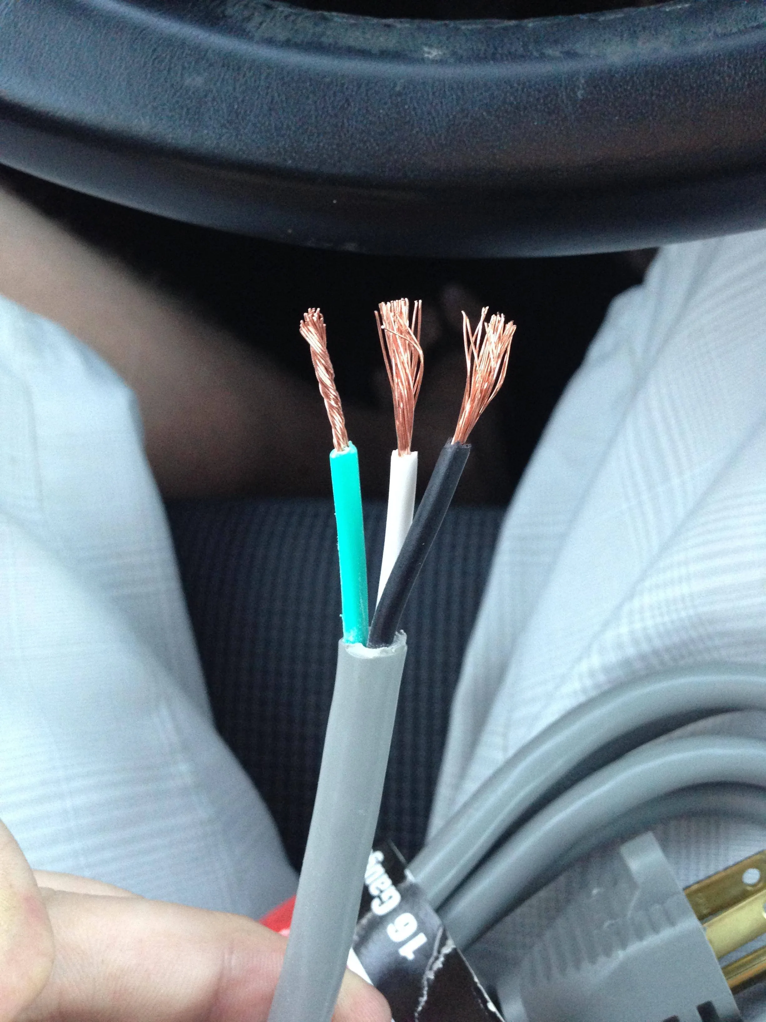 Wiring Extension Cord Colors
