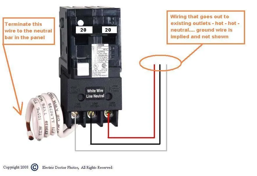 Wiring Gfci Circuit Breaker