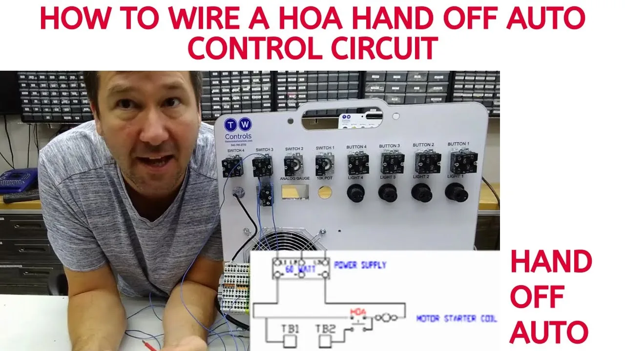 Wiring Hand Off Auto Switch