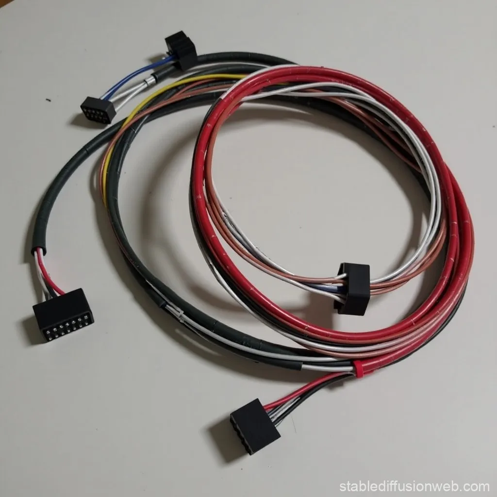 Wiring Harness Stock Image Stable Diffusion Online