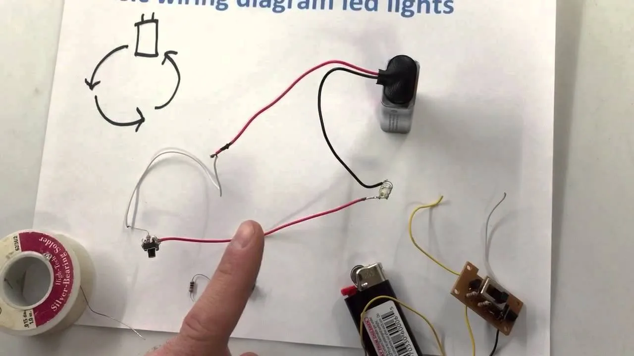 Wiring Led Lights To A 12V Battery
