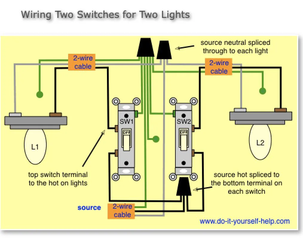 Wiring Lights And Switches
