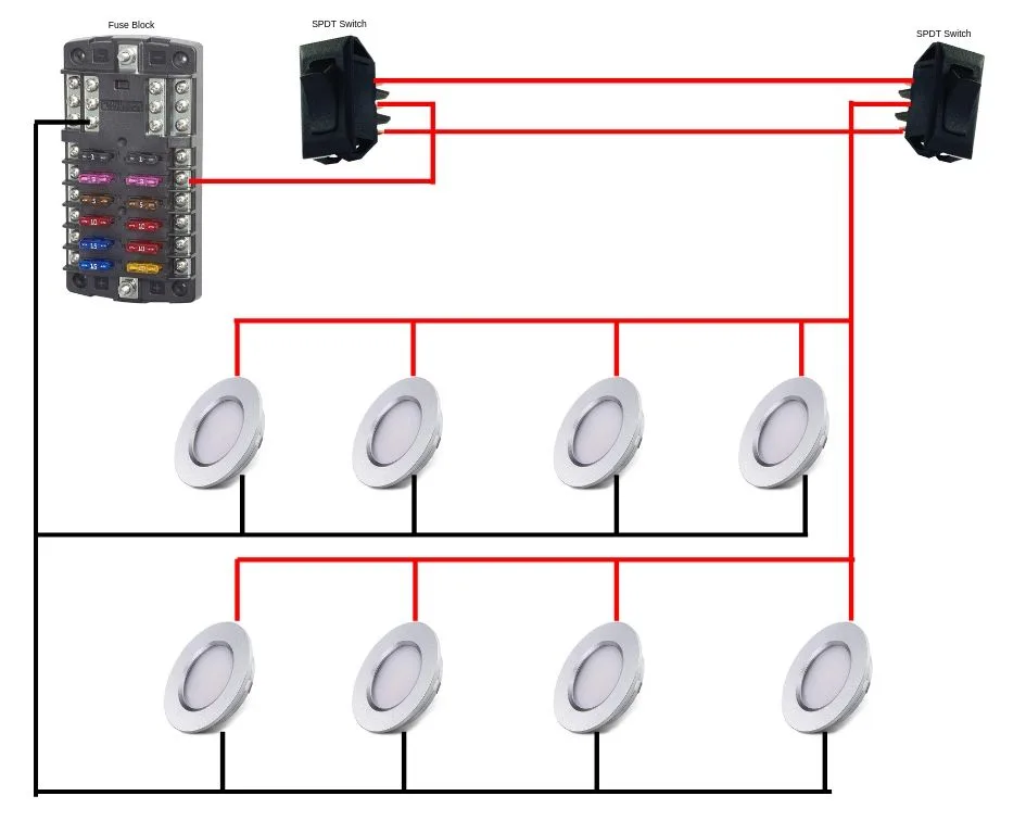 Wiring Multiple Recessed Lights To One Switch Mobilitygulu