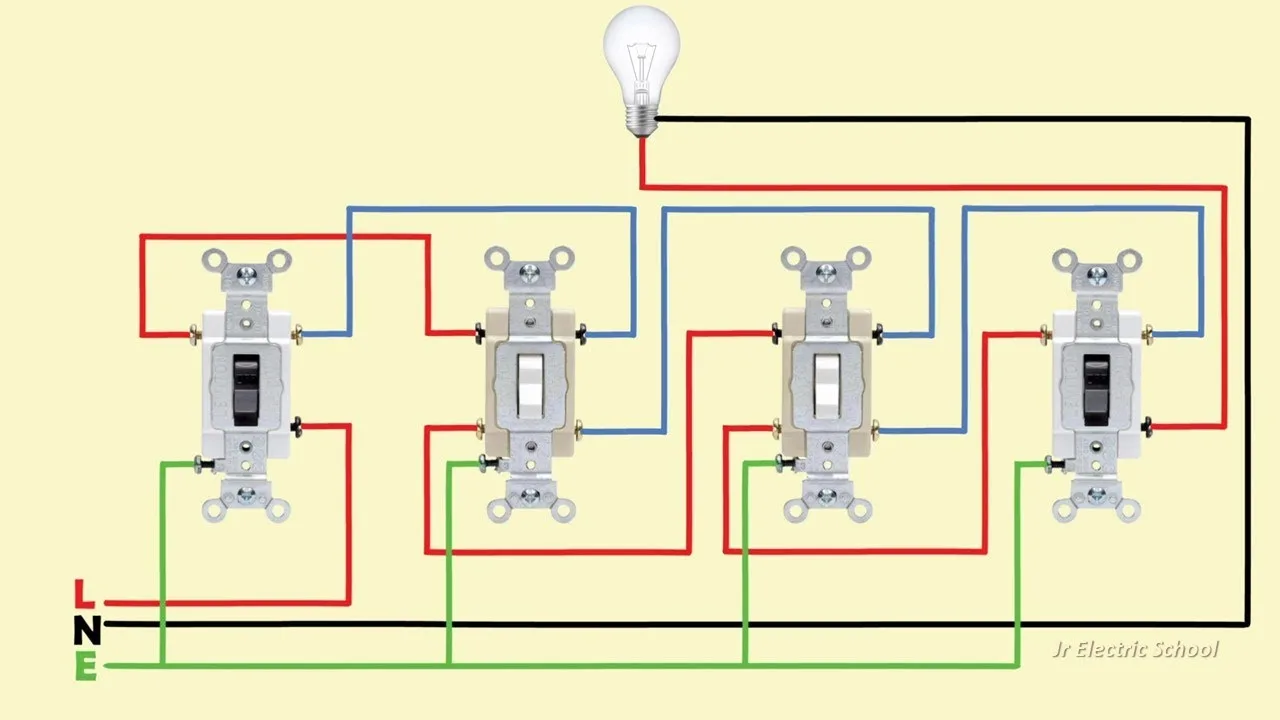Wiring Of A 4 Way Switch At Joyce Sargent Blog