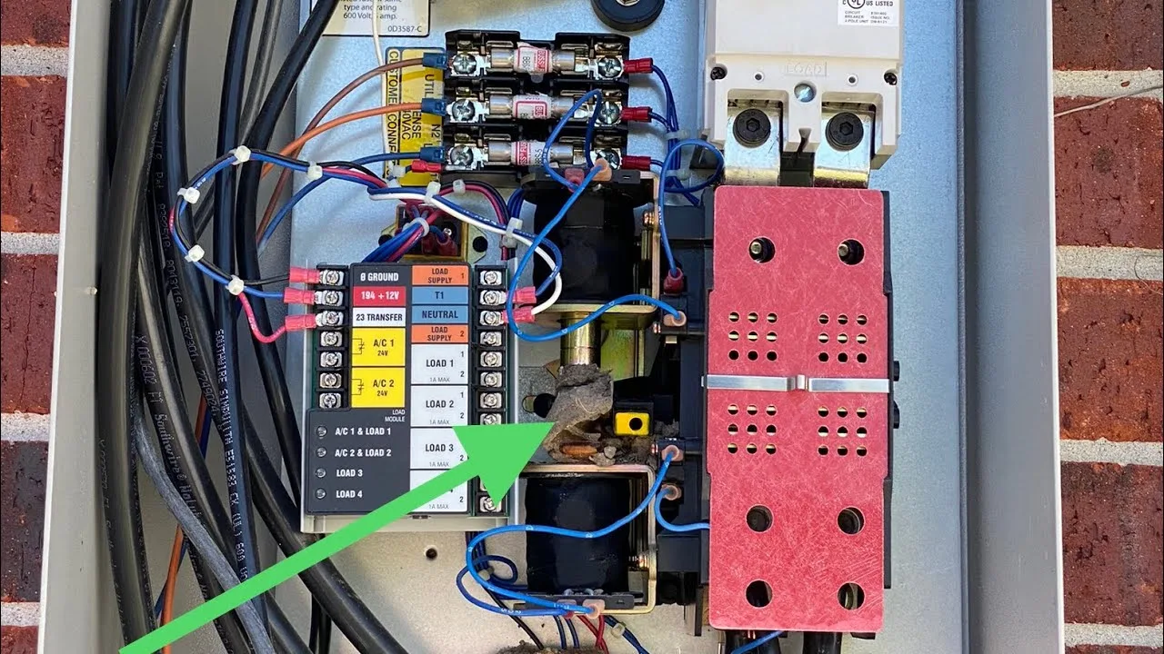Wiring Our Generac Generator Transfer Switch To The Meter 51 Off