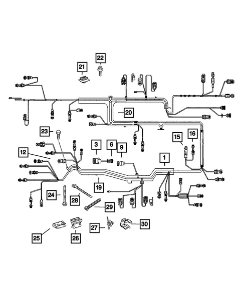 Wiring Powertrain For 2008 Dodge Sprinter 3500 Mopar Estore
