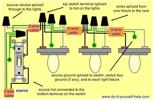 Wiring Recessed Lights In Parallel