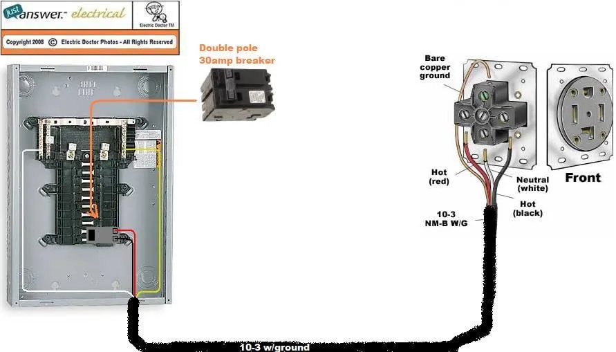 Wiring Schematic For 4 Plug Dryer Outlet