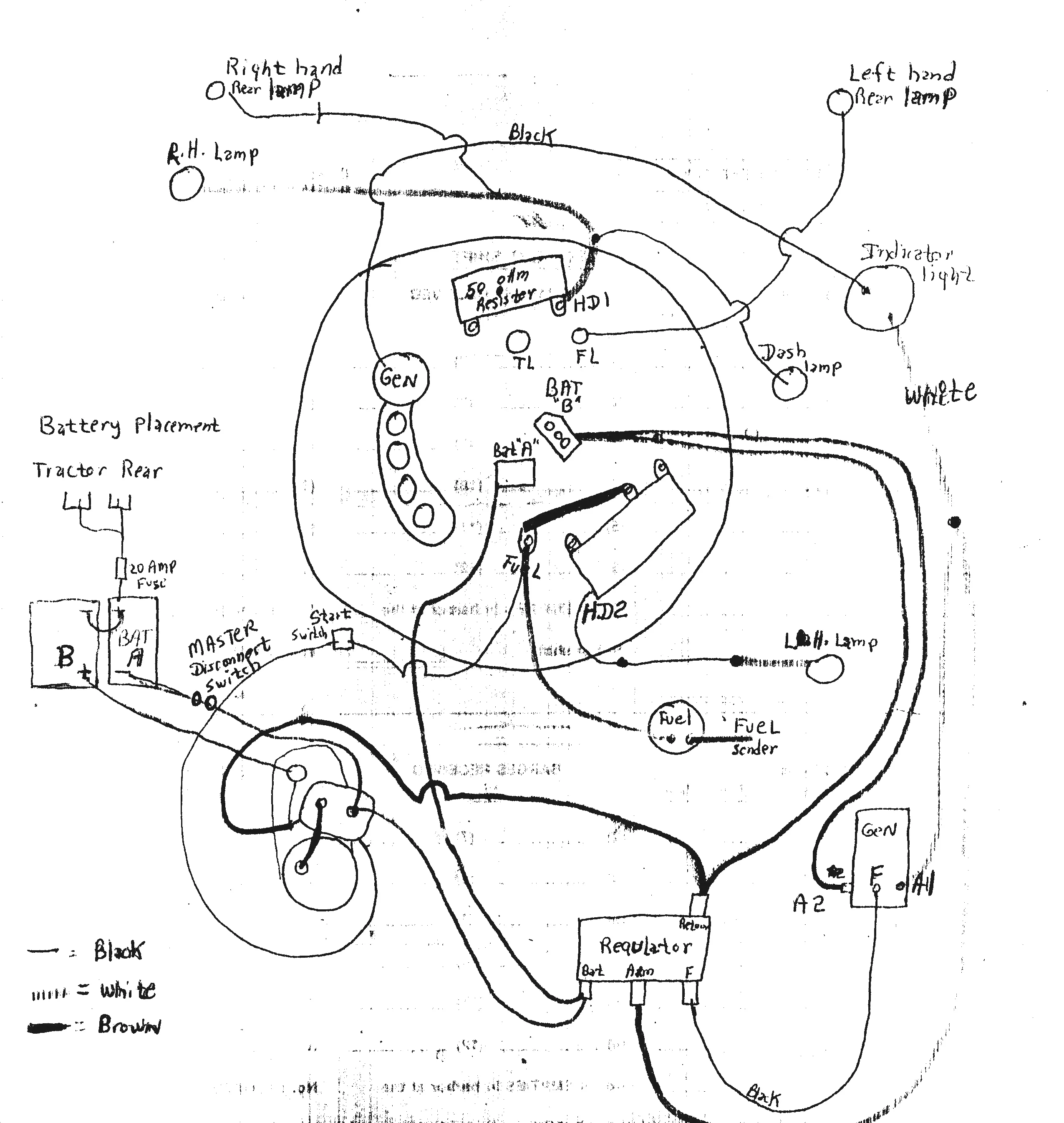 Wiring Schematic John Deere 3020 Wiring Diagram And Schematic
