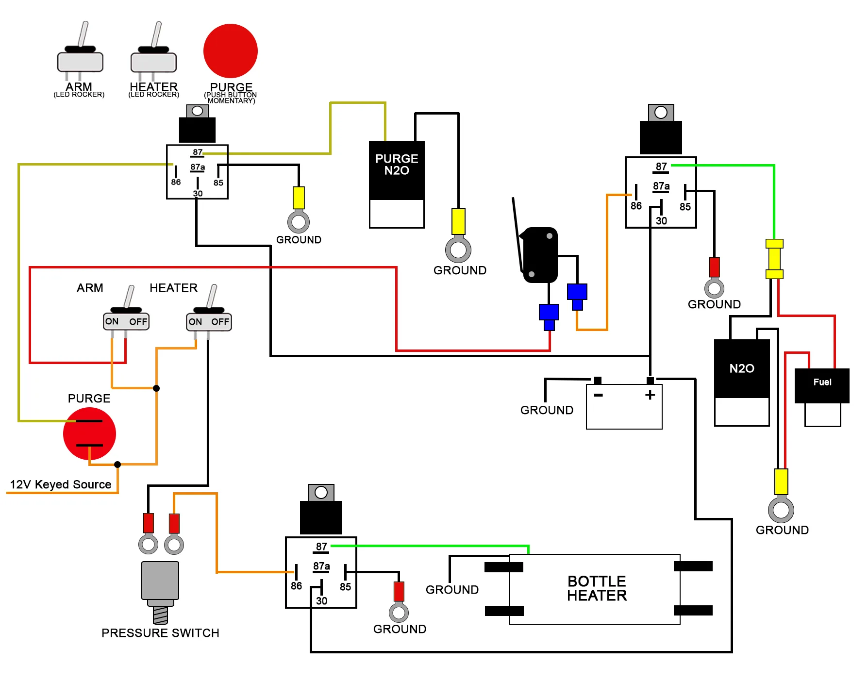 Wiring Window Switch To Nitrous Kit Ls1Tech