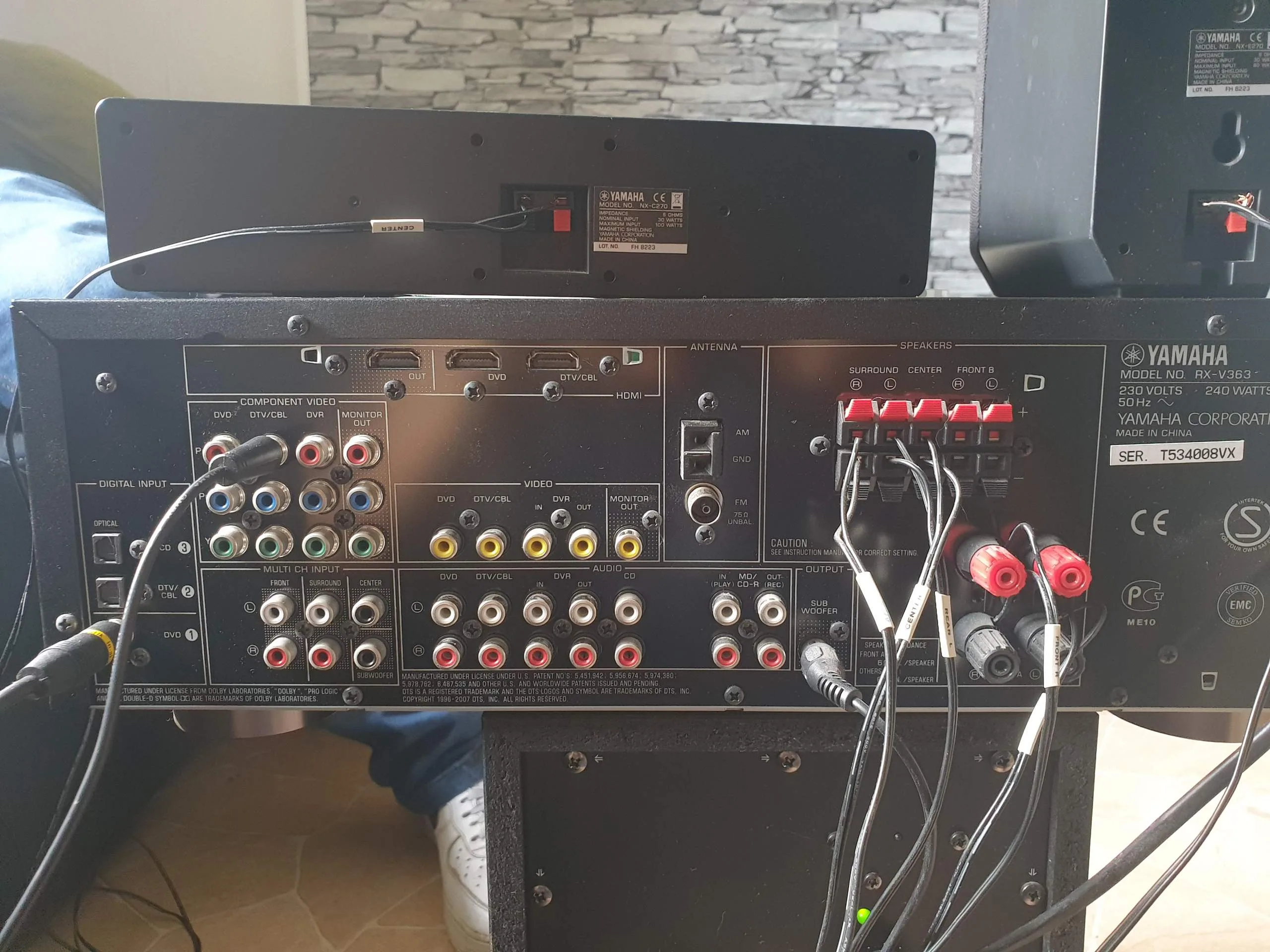 Wo Finde Aux Eingang Musik Yamaha Anlage