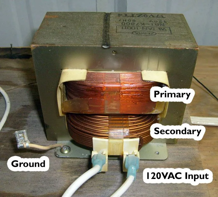 Wood Burning Microwave Transformer Wiring Diagram
