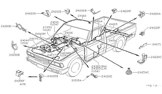 Worksity 1984 Nissan Pickup Fuel Pump Wiring Diagram
