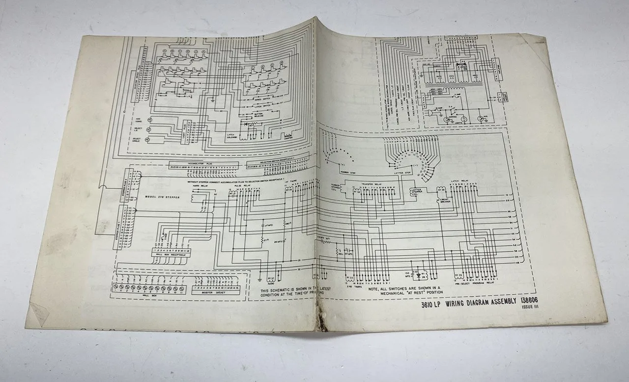 Wurlitzer 3610 Lp Wiring Schematic Diagram