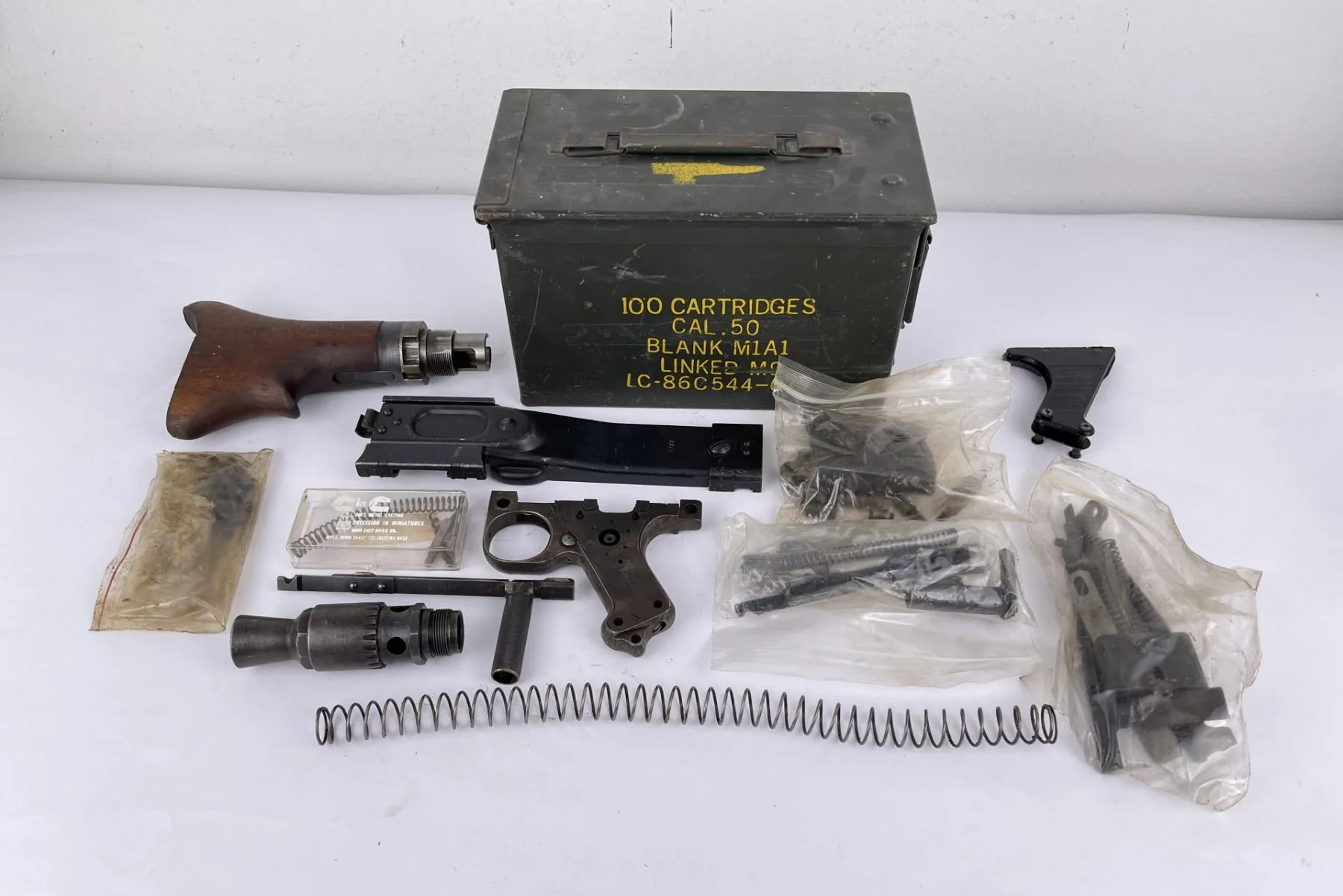 Ww2 German Mg34 Machine Gun Parts Kit