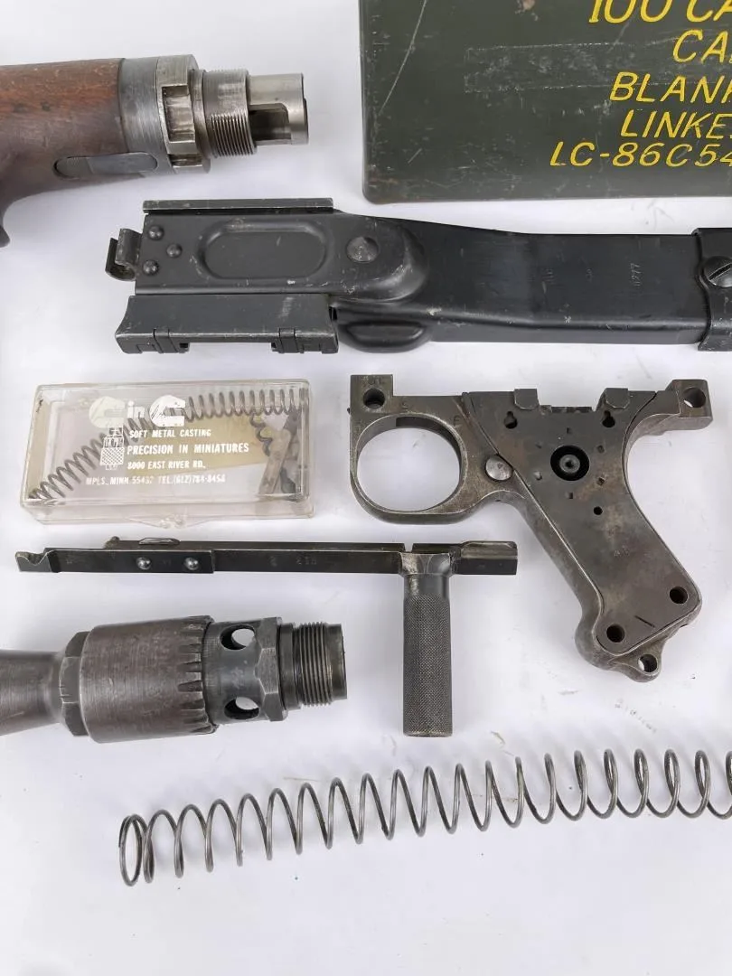 Ww2 German Mg34 Machine Gun Parts Kit