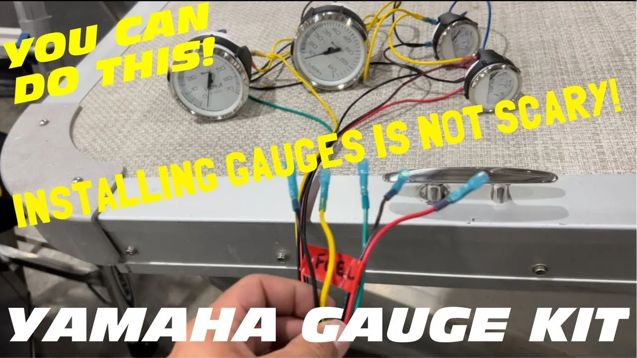 Yamaha Outboard Motor Gauges
