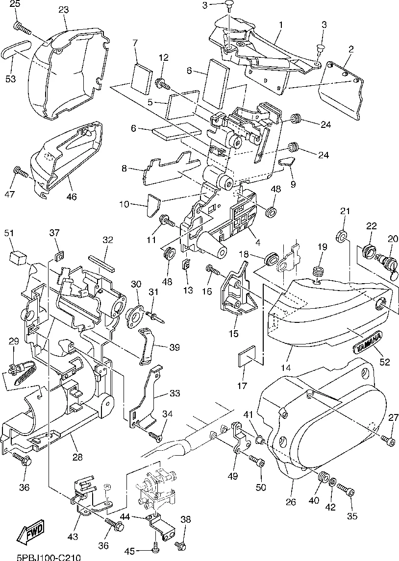 Yamaha Road Star Parts Diagram