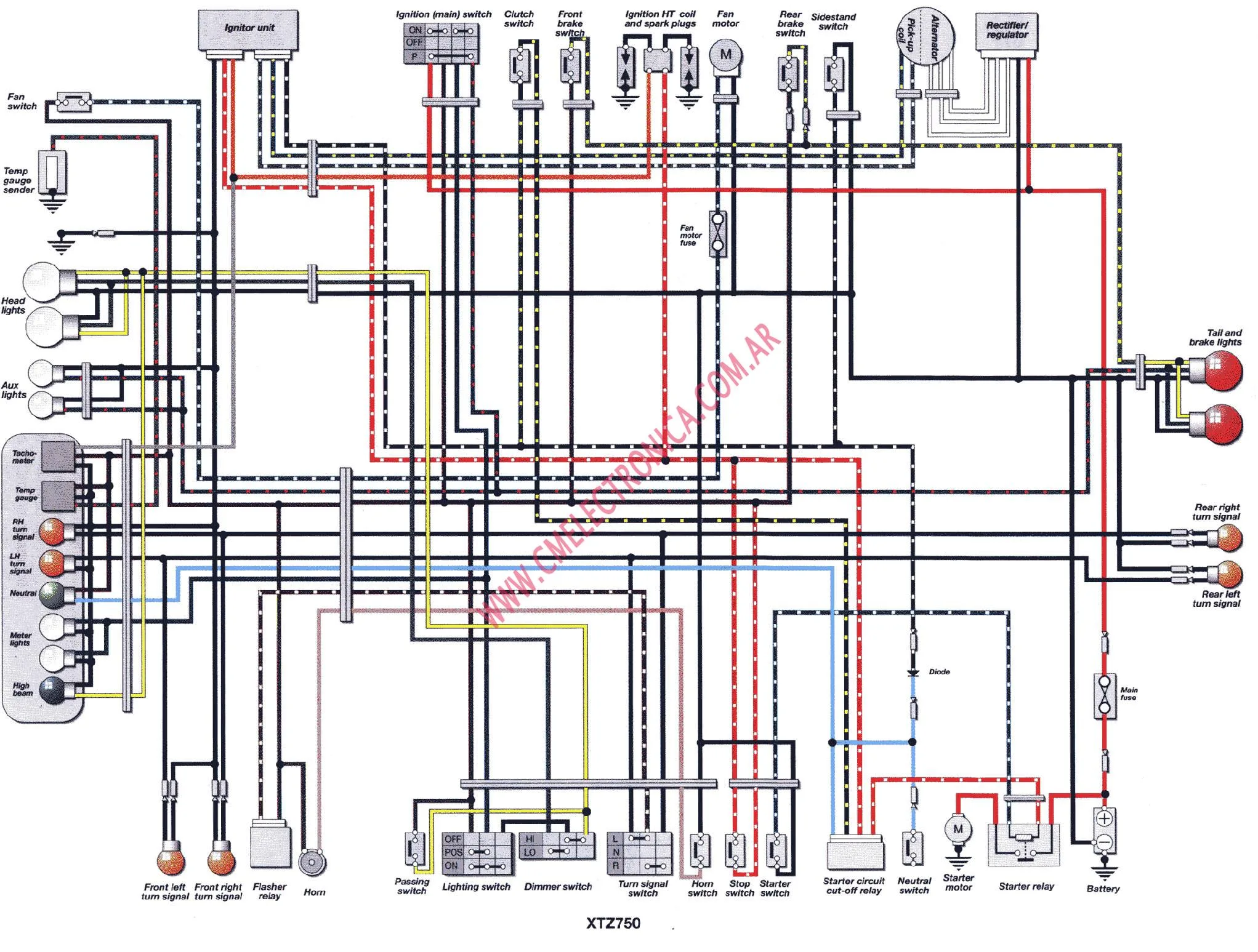 Yamaha Sr 125 Wiring Diagram Wiring Diagram