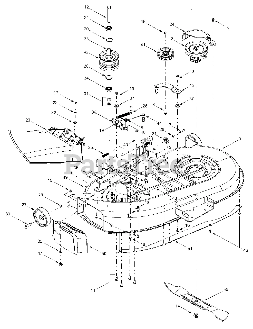 Yardman Lawn Tractor Parts Diagram At Gabriel Arriola Blog