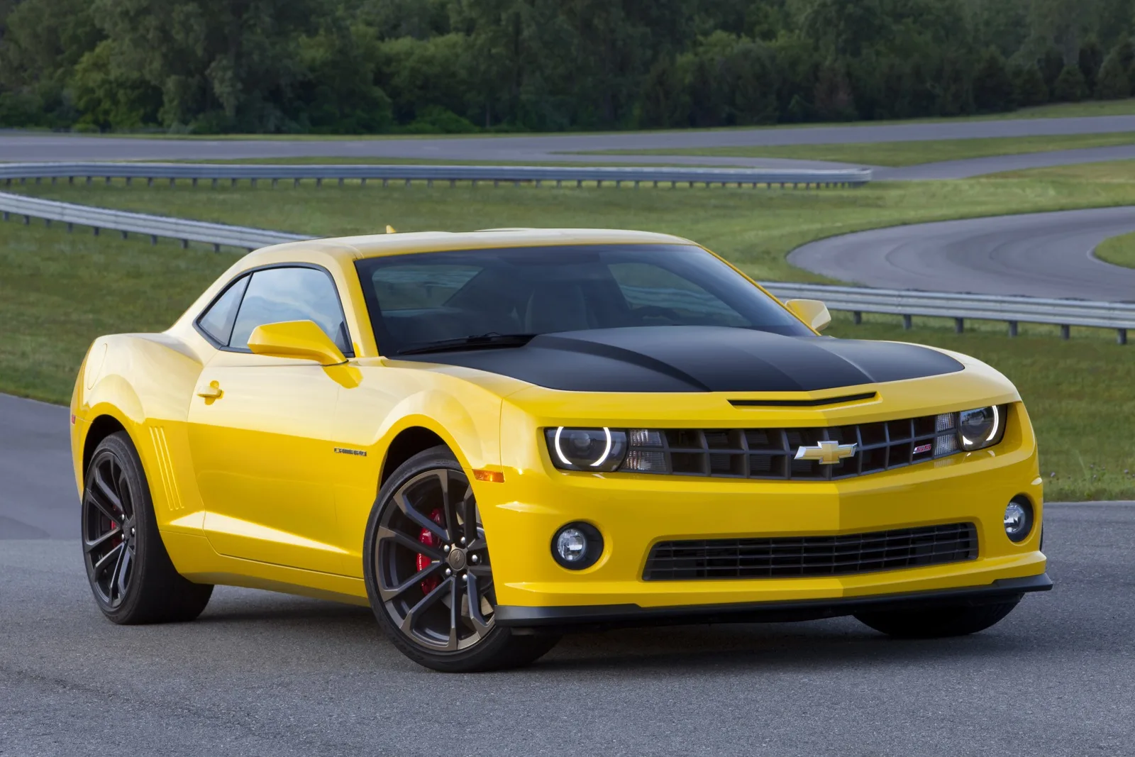 Yellow Chevrolet Camaro