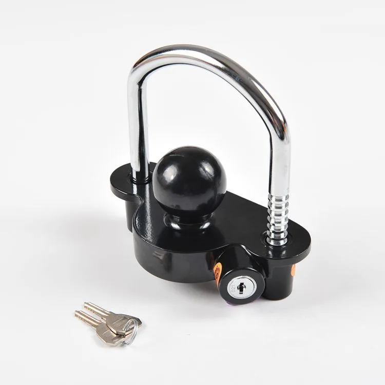 Yh9006 Trailer Coupling Hitch Ball Coupler Caravan Part Universal Lock Trailer Coupling Lock