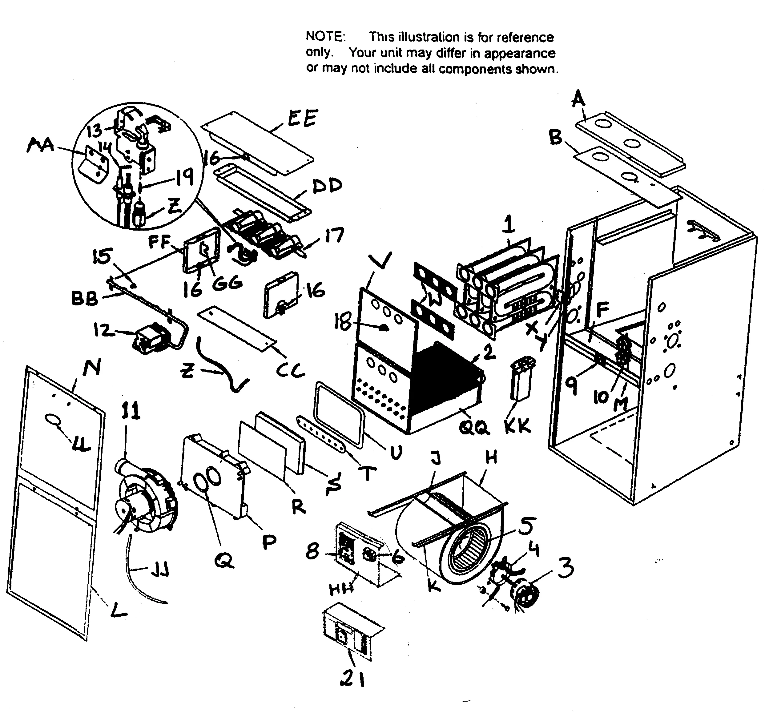 York Furnace Parts Diagram