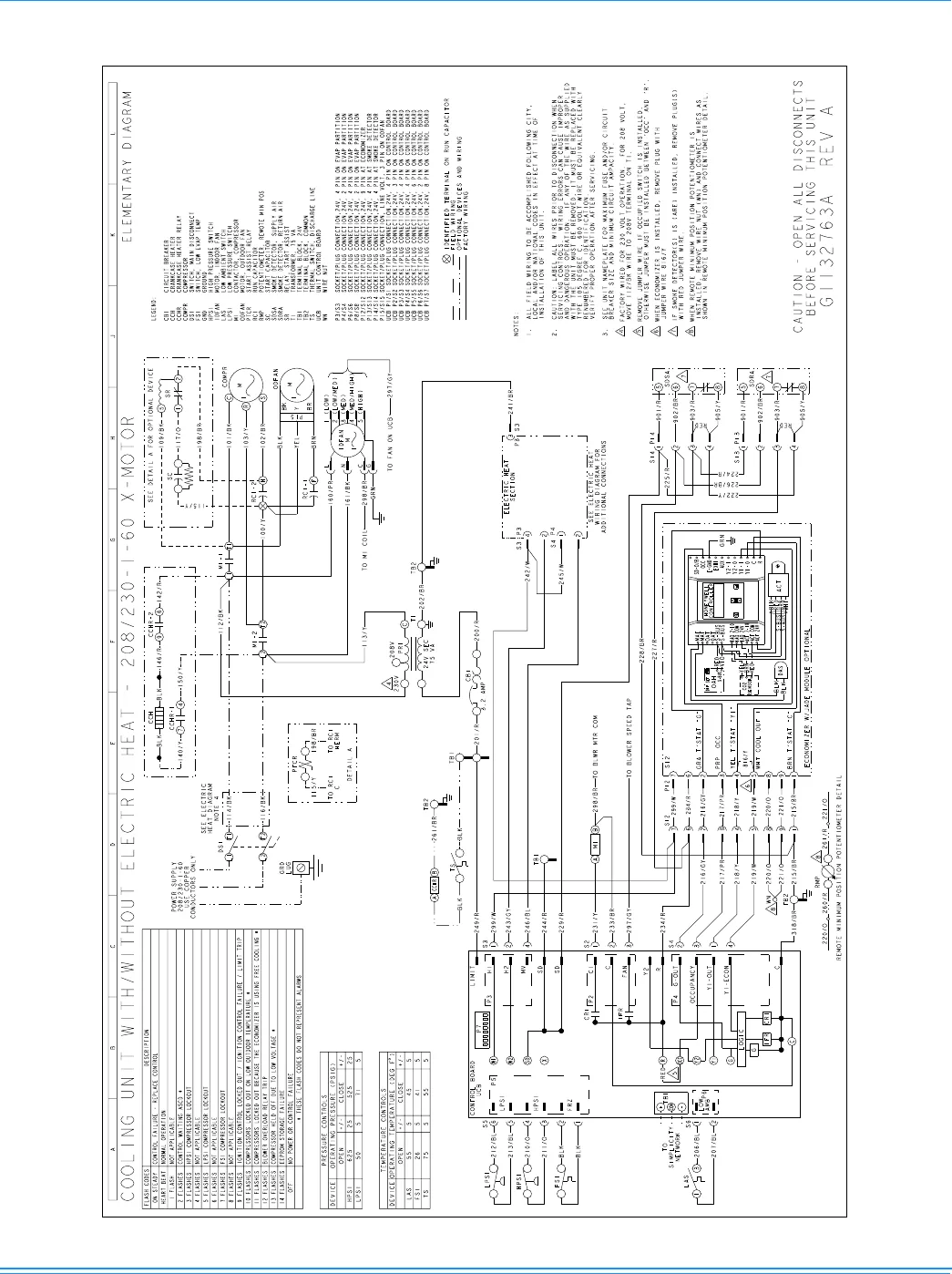 York Xp Sunline R410A 13 Seer Wiring Diagram