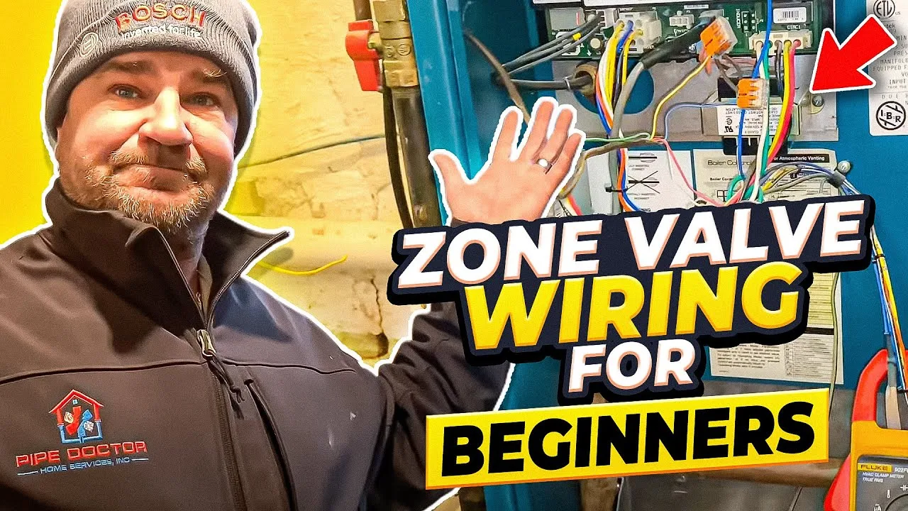 Zone Valve Wiring For Beginners How To Wire Multiple Honeywell Zone Valves To Stats And Boiler